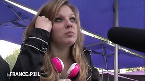 First time anal experience for our pretty student Jessica in a club for swingers