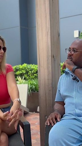 Milfcandy Podcast: Hotwife Sadie Rose Interviewed by Mrflourish Before Their Sensual Sex Scene