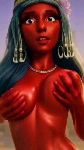 Desert Romance in Egypt - AI Hentai ASMR   Clip 1