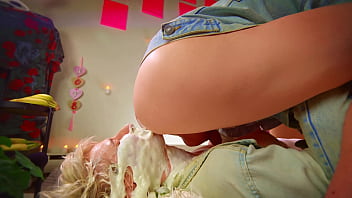 Bananas and whipped cream in the ass - All Views For Fans