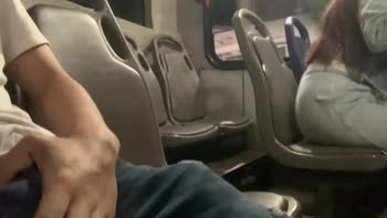 Jayden Bull's Night Bus Flash: Amateur Babe Seeks Cock