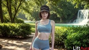 my stepsister and i had sex in the park by the waterfall after our run. i love fucking her, and she loves taking my dick. she s a real slut[ai]