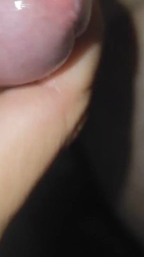 Big Curvy Cock Cums to the Extreme Without Touch!!