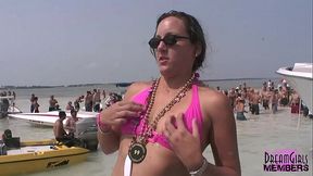 Sexy Bikini Girls Bump Grind &amp_ Show Their Tits In Miami