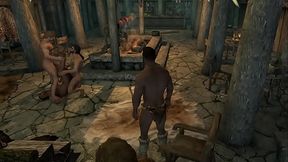 Skyrim - Machos na Taverna