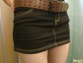 Teen 18+ Beauty Yuka Osawa Takes Anal Pleasure in Toilet Play