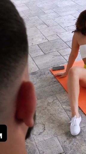 Filthy Babysitter Leads Her Boss By The Cock To A Secret Place They Can Fuck - TeamSkeet   Clip 2