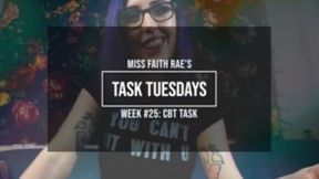 A Tugging Task for CBT Lovers - Miss Faith Rae&#039;s Femdom Audio Cock and Ball Pain BDSM Instructions