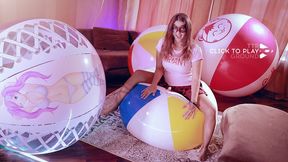 [Oxana] Deflating 4 Big Beachballs (720x400)