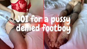 JOI: Sexy and Fit Mistress in Fishnets Guides Your Gooning. Instructions For Pussy Denied Footboys Who Only Stroke to Feet! Orgasm Countdown ... Maybe