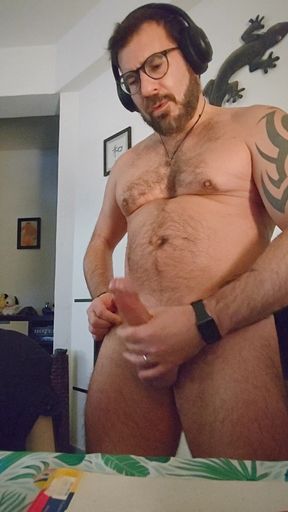 Gaymer Masturbating