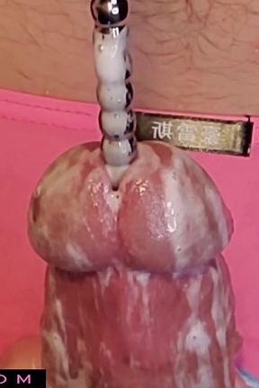 Sexy Sounding Handjob Close up From Above in Pink Thong