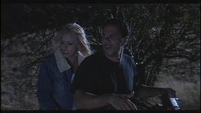 brittney skye gives a deep throat blowjob while sitting on a 4 wheeler