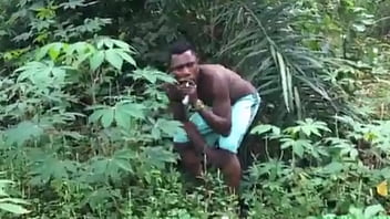 My neighbor wife invited me to meet her in nearest Bush because she always need to test the sweetness of my dick once