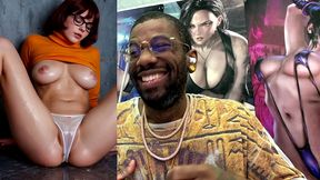 velma being a beautiful tight bald pussy insta slut, ai generated