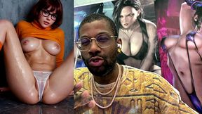 velma being a beautiful tight bald pussy insta slut, ai generated