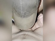 Big uncut dick get sucked by a hungry bottom - Hardim