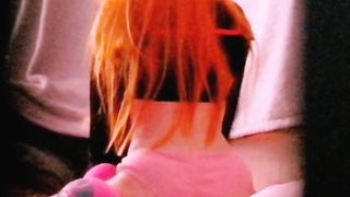 Caught my Roommate Masturbating Humping Pillow Stuffy Plushie Red Haired bimbos Amateur