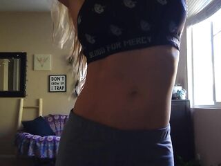Post-gym undress... :)
