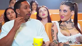 Jesus Reyes - Tattooed Tabatha Lusts Theater Fuck With Bbc
