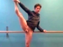 Muscular Hunks Practice Ballet in the Nude