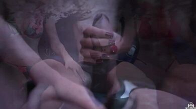 Busty latina milf grabs that big cock raw gameplay