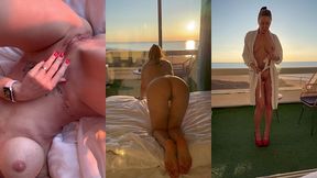 reveil en douceur en vous devoilant mes petits pieds, puis ma chatte