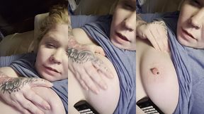 taste my nipples with me