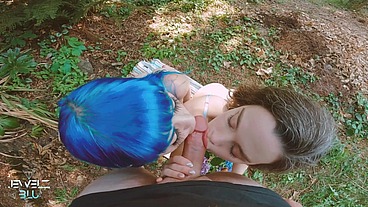 NYMPHETTE DOUBLE BLOWJOB