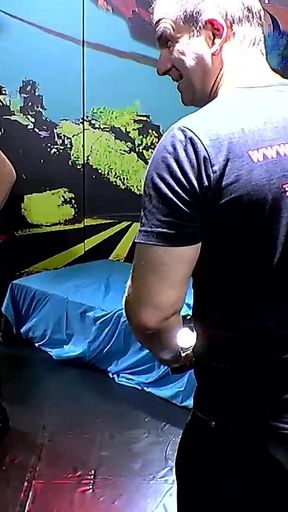 Ggg John Thompson- Ashlee Cox Lines up Huge Dicks to Suck and Fuck in a Wild Gangbang