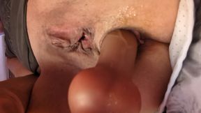 GILF MILF Hard Anal Masturbation