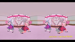 Noel Amys Steamy Virtual Dance in Immersive 180 Hololive Fantasy POV