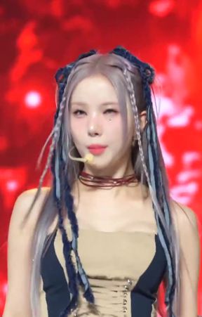 Cute Asian Kpop fan goes solo with her slim body