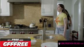 GIRLFRIENDS FILMS - Hazel Moore Has Lesbian Affair With Stepdad's New Girlfriend Alexa Chains