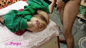 Boss Came to My House at Night and Opened My Pussy