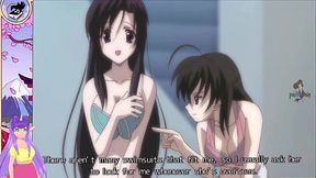 English-speaking Vtuber gets her big tits played with in rough anime sex