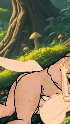 Thrilling moment from &quot;Fucked a girl in the jungle and also licked the girl&#039;s pussy.&quot;