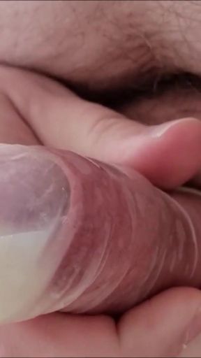 Iconic moment from &quot;Cock Ring Fun and a huge load of cum for Sabrina&quot;