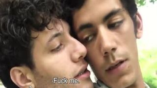 ultra-cute Latino legitimate age teenie acquires His rump Creampied By A Draped boyfrend