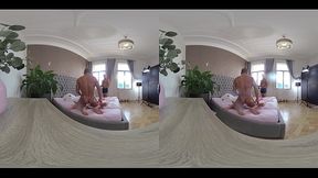 LOVITA FATE VR VIDEO PART TWO &ndash_ BEHIND THE SCENES - LITTLE PUSSY CUTIE STRETCHED OUT in MASSIVE COCK THREESOME