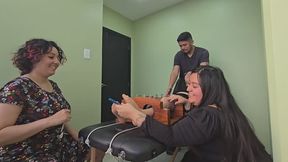 Custom request: Amaru's pantyhose gang tickling (remastered)