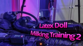 Latex Doll Milking Training 2 4k