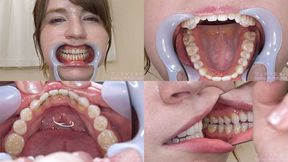 June - Watching Inside mouth of Japanese cute girl bite-236-1 - wmv