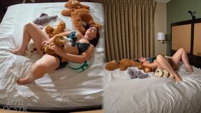 Tilly McReese Plushies Beg for Me - Side View and Wall Cam 4K