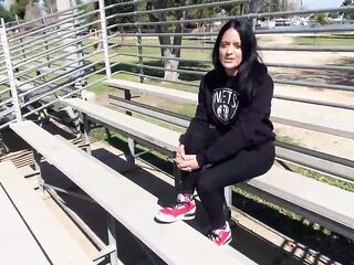 Yolanda Yamz Rome Major Curvy Brunette hair mother I'd like to fuck Outdoor Forest Excitement