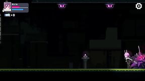 Busty anime girl in bunny costume gets fucked in alien-themed erogame