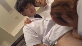 Kke0142 Three Japanese Men Mate And Have Sex With Each Other In The Kitchen