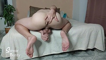 anus plus cock masturbation