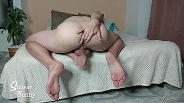 anus plus cock masturbation