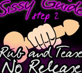 AUDIO ONLY - Sissy guide step 2 rub and tease no release